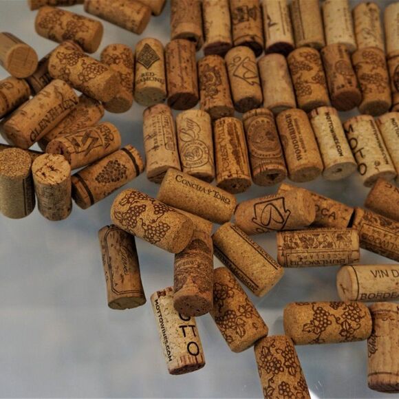 Used Wine Corks for Crafts Lot of 120+ Red White Wine Corks - Picture 6 of 8